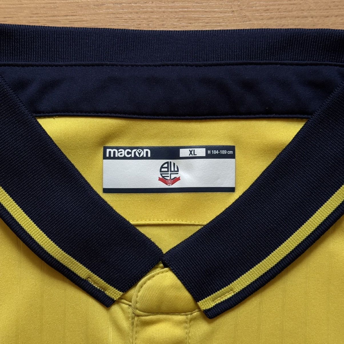 Macron Bolton Wanderers 2022/2023 Third Football Shirt Size US XL / EU 56 / 4 - 7 Thumbnail