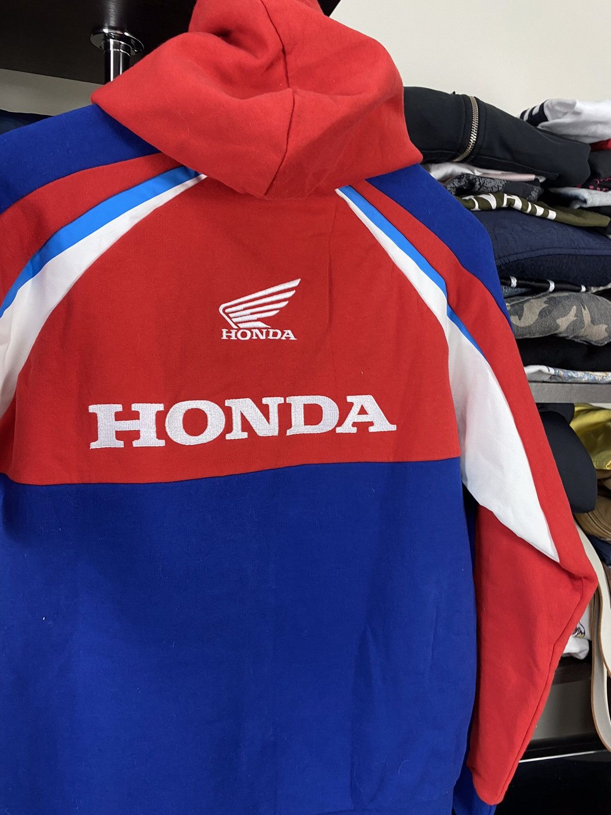 Honda Vintage Honda Racing Motul Zip Up Hoodie Size US S / EU 44-46 / 1 - 9 Thumbnail