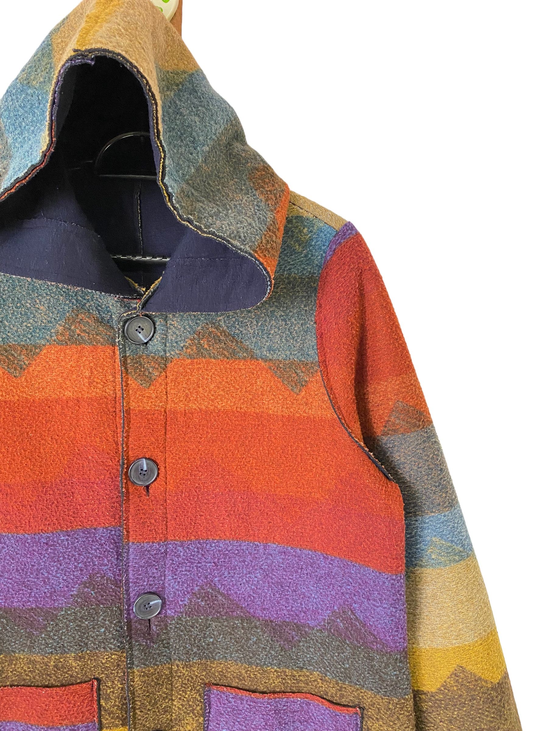 Designer × If Six Was Nine × Japanese Brand Natural Mist multicolor reversible hoodies coat Size US S / EU 44-46 / 1 - 2 Thumbnail