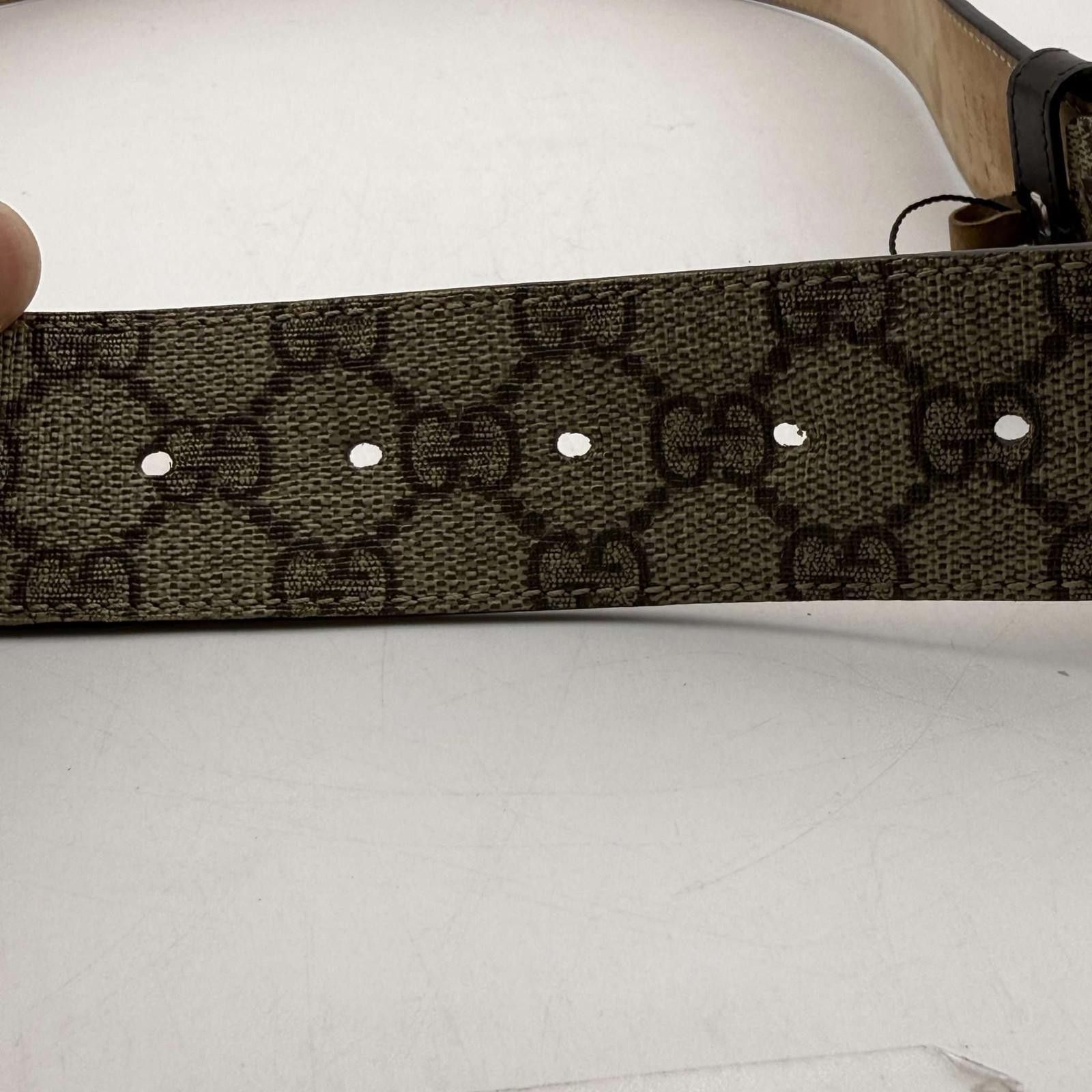 Gucci Gucci GG Belt 38 Used 411924 Size ONE SIZE - 6 Thumbnail