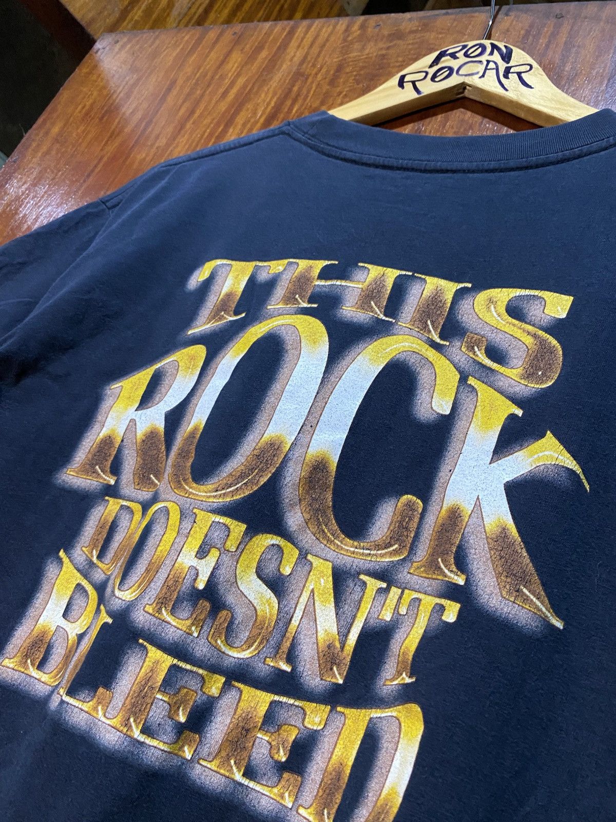 Vintage Vintage THE ROCK “Know Your Role” tee Size US M / EU 48-50 / 2 - 8 Thumbnail