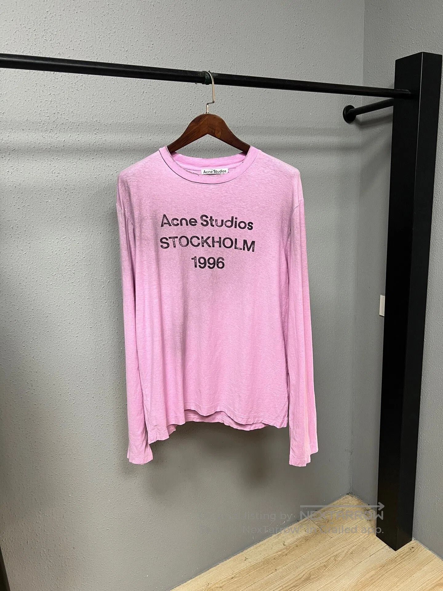 Acne Studios Acne Studio Long Sleeve Pink 1996 Shirt. Size M / US 6-8 / IT 42-44 - 1 Thumbnail