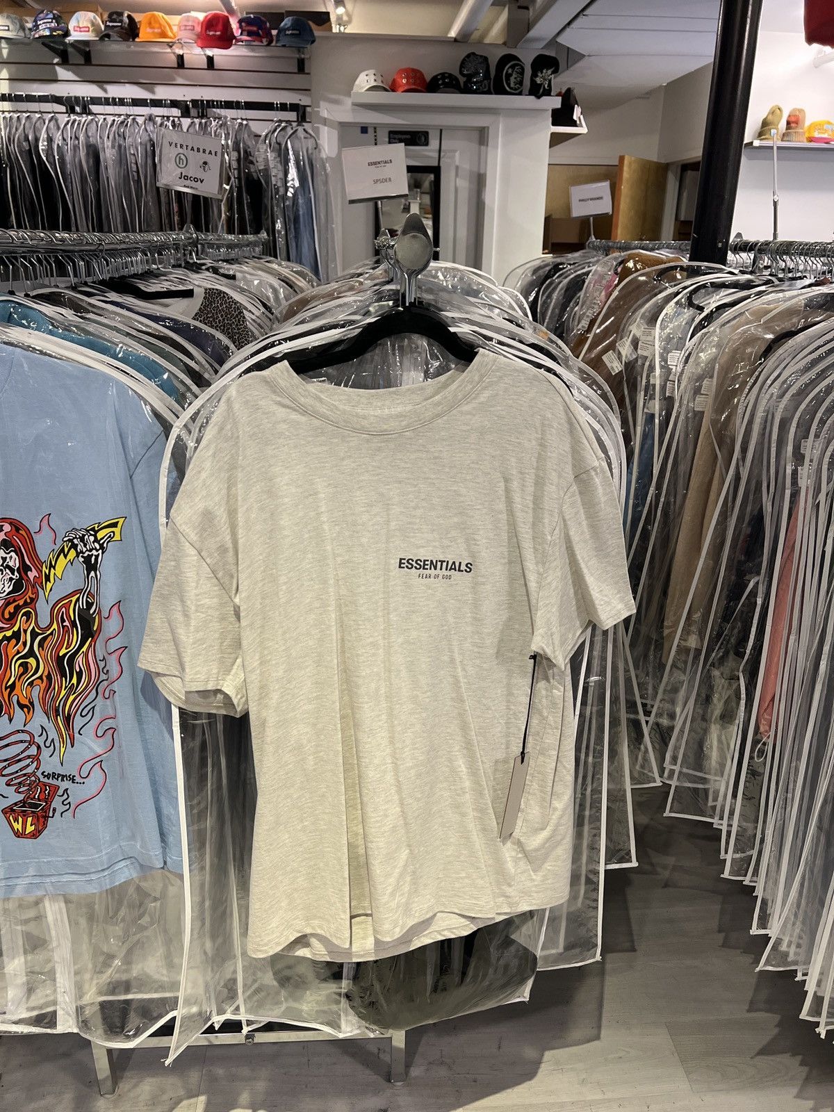 Essentials × Fear of God Fear of God Essentials Core Light Oatmeal Shirt Size US M / EU 48-50 / 2 - 1 Thumbnail