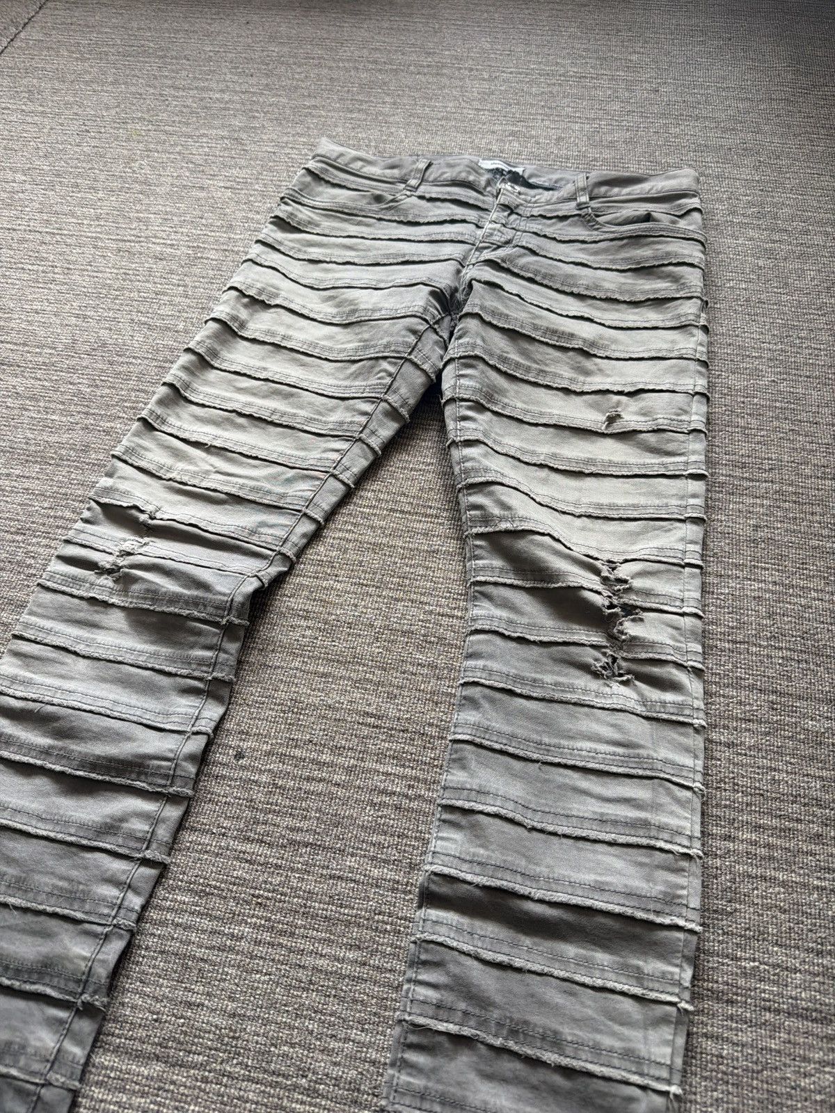 Undercover Undercover 13AW Hagi Denim Gray Size US 27 - 3 Thumbnail