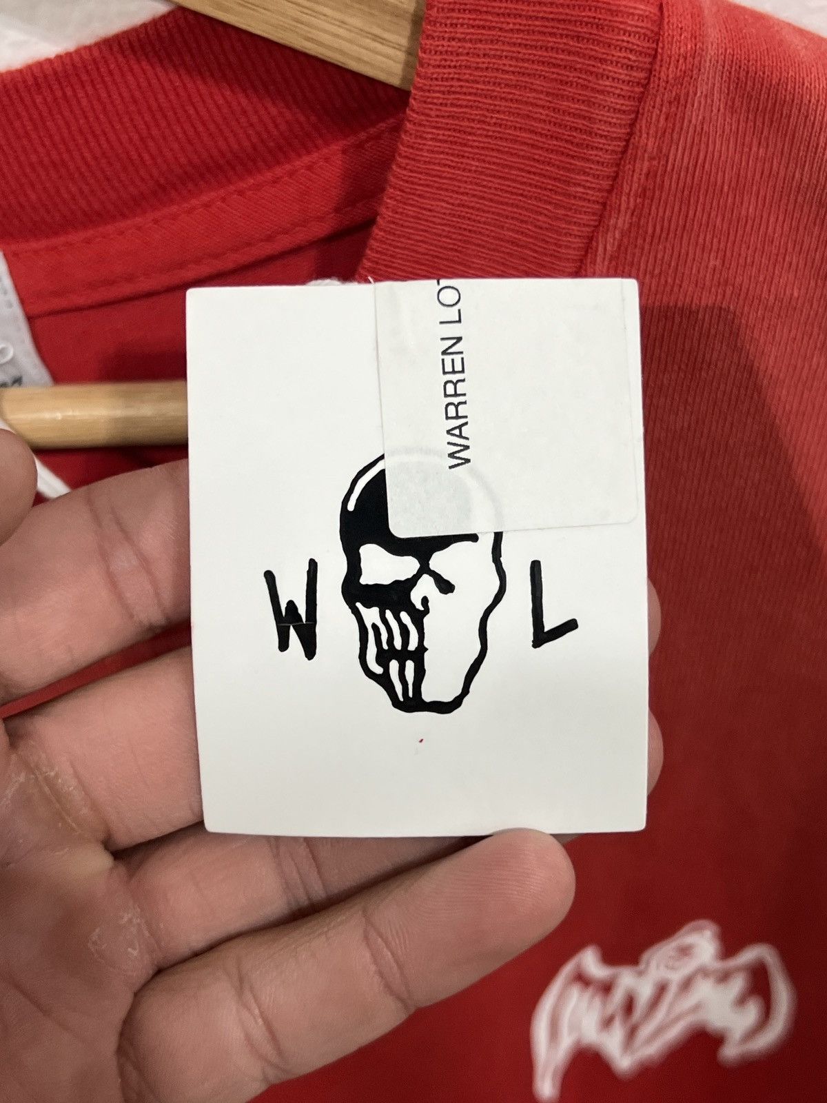 Warren Lotas Warren Lotas Lie Cheat Steal Red Tee Size US XXL / EU 58 / 5 - 4 Thumbnail