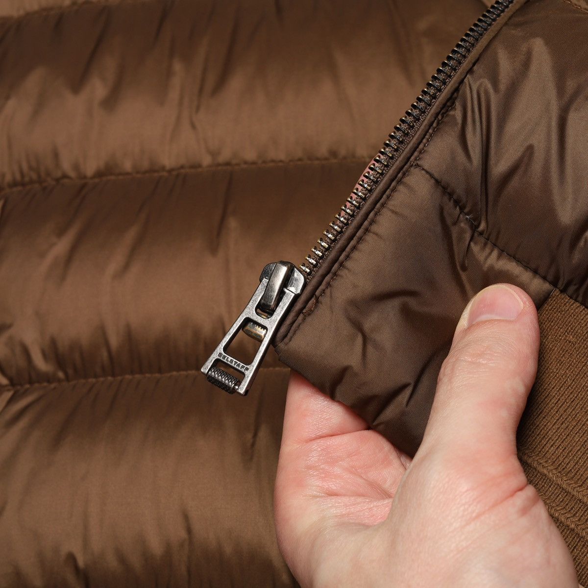 Belstaff Belstaff Nylon Down Puffer Jacket Bronze Brown Circuit Size US L / EU 52-54 / 3 - 11 Thumbnail