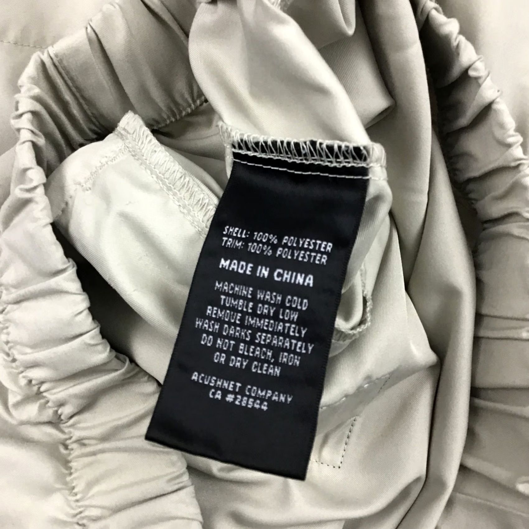 Footjoy FootJoy Jacket Men M Beige 1/4 Button Windbreaker Golf Long Sleeve Pockets Logo Regular Size M/Beige Men Coat Sports Fall Spring Winter Size US M / EU 48-50 / 2 - 7 Thumbnail