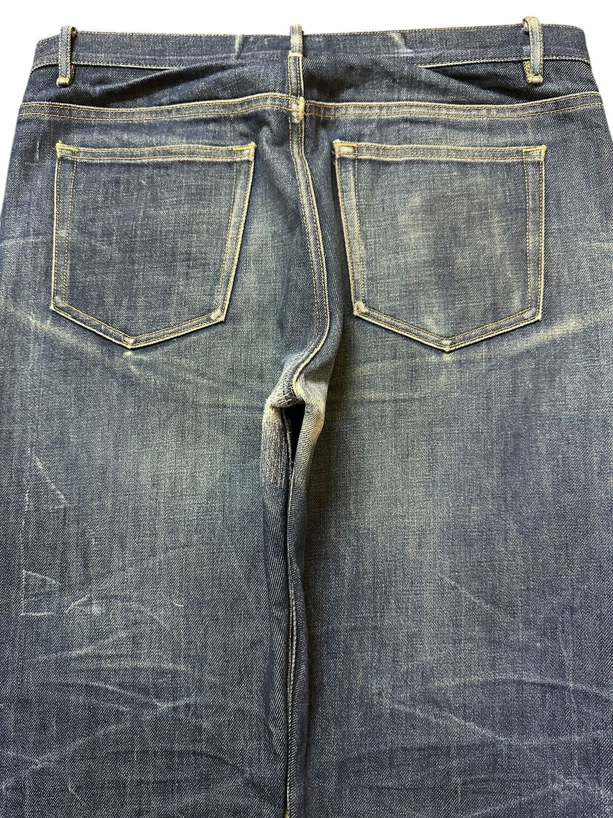 A.P.C. Vintage Japan A.P.C Blue Faded Wash Style Jeans Size US 33 - 5 Thumbnail