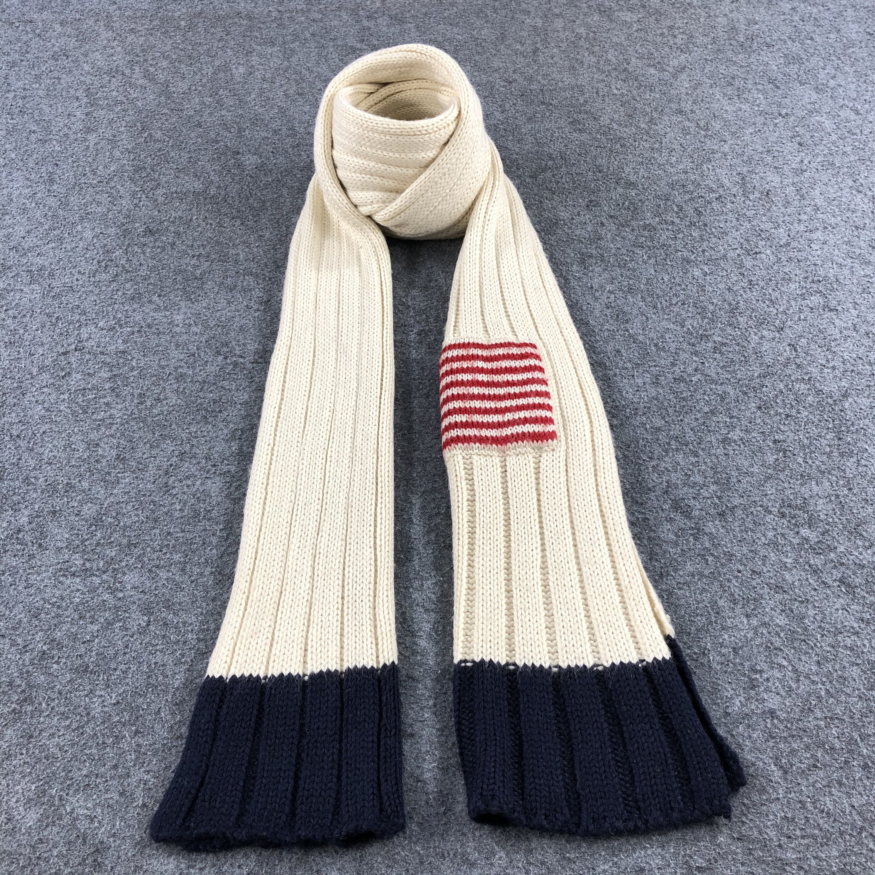Ralph Lauren RL Ralph Lauren Wool Scarf Muffler V693 Size ONE SIZE - 1 Thumbnail