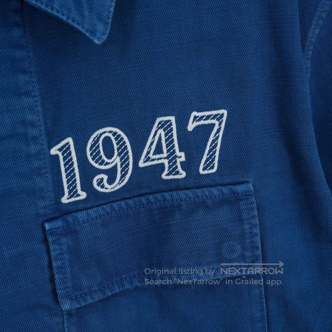 Dior Dior 1947 Embroidered Logo Denim Jacket. Size US M / EU 48-50 / 2 - 5 Thumbnail