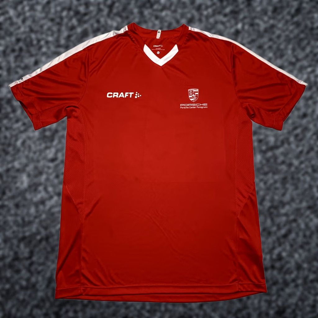 Vintage Craft Porsche Center Porsgrunn Football Shirt Size Large Size US L / EU 52-54 / 3 - 1 Thumbnail