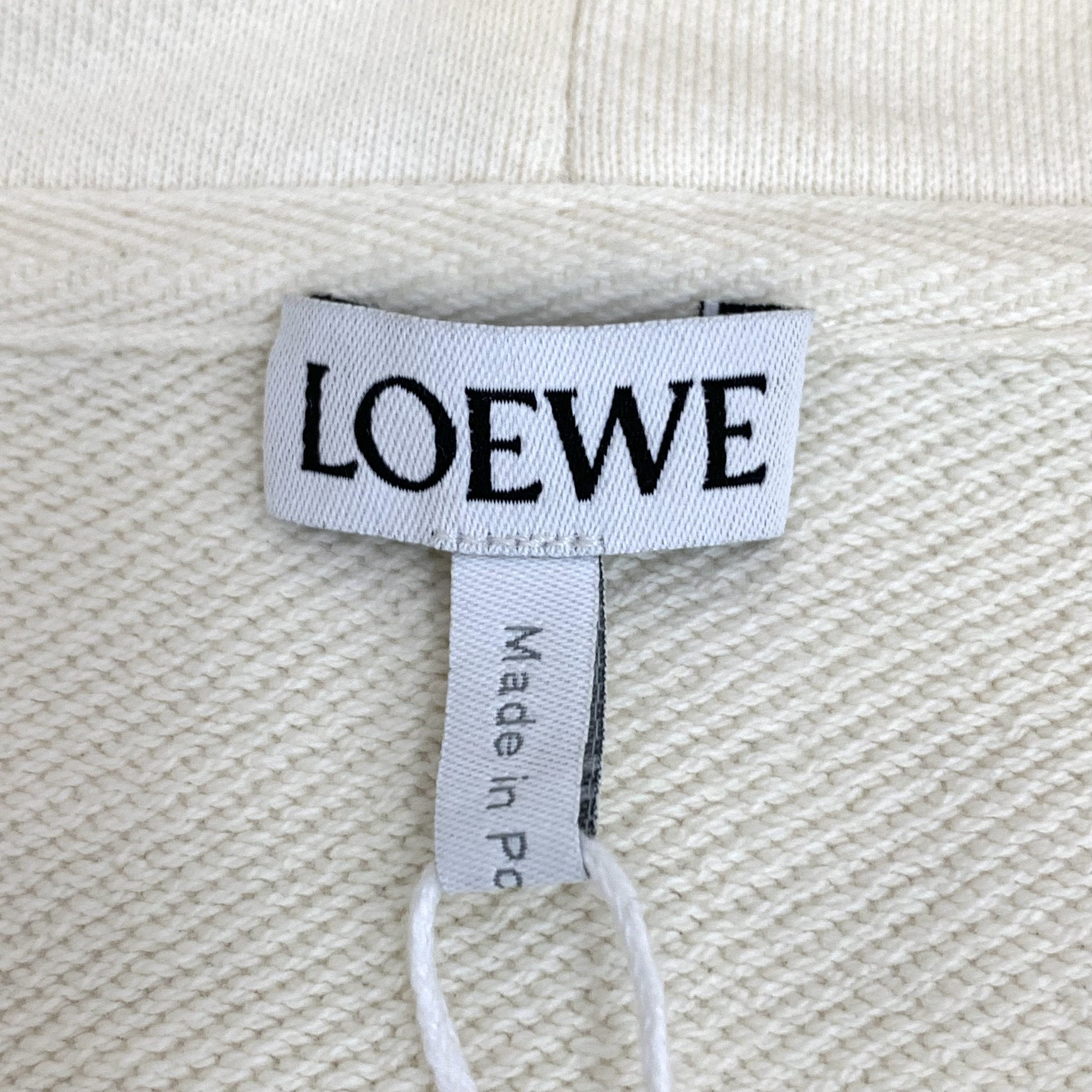 Loewe Loewe Beige Logo Patch Hoodie (Size M) Size M / US 6-8 / IT 42-44 - 2 Thumbnail