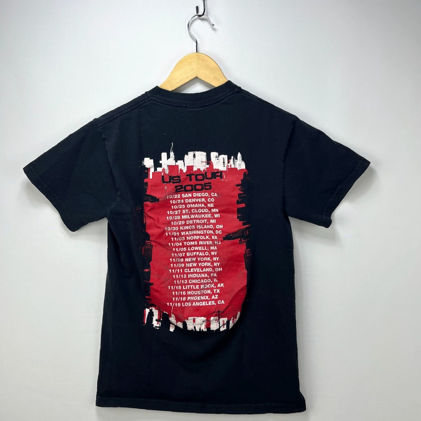 Vintage VINTAGE Y2K Simple Plan Band US Tour T-Shirt Small Emo Punk Men S Black Shirt Size US S / EU 44-46 / 1 - 4 Thumbnail