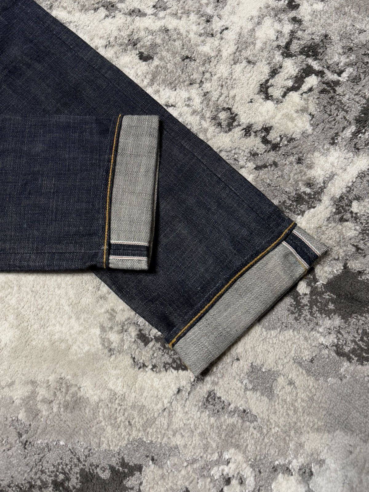 Japan Blue Crazy Japan Blue Selvedge Indigo Jeans Hedi Yohji Raf Miyake Size US 31 - 9 Thumbnail