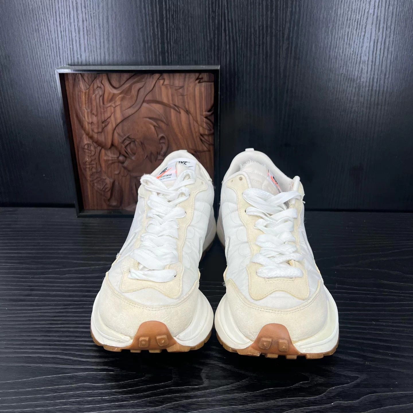 Nike sacai vaporwaffle white gum 43 new with box Size US 10 / EU 43 - 4 Thumbnail