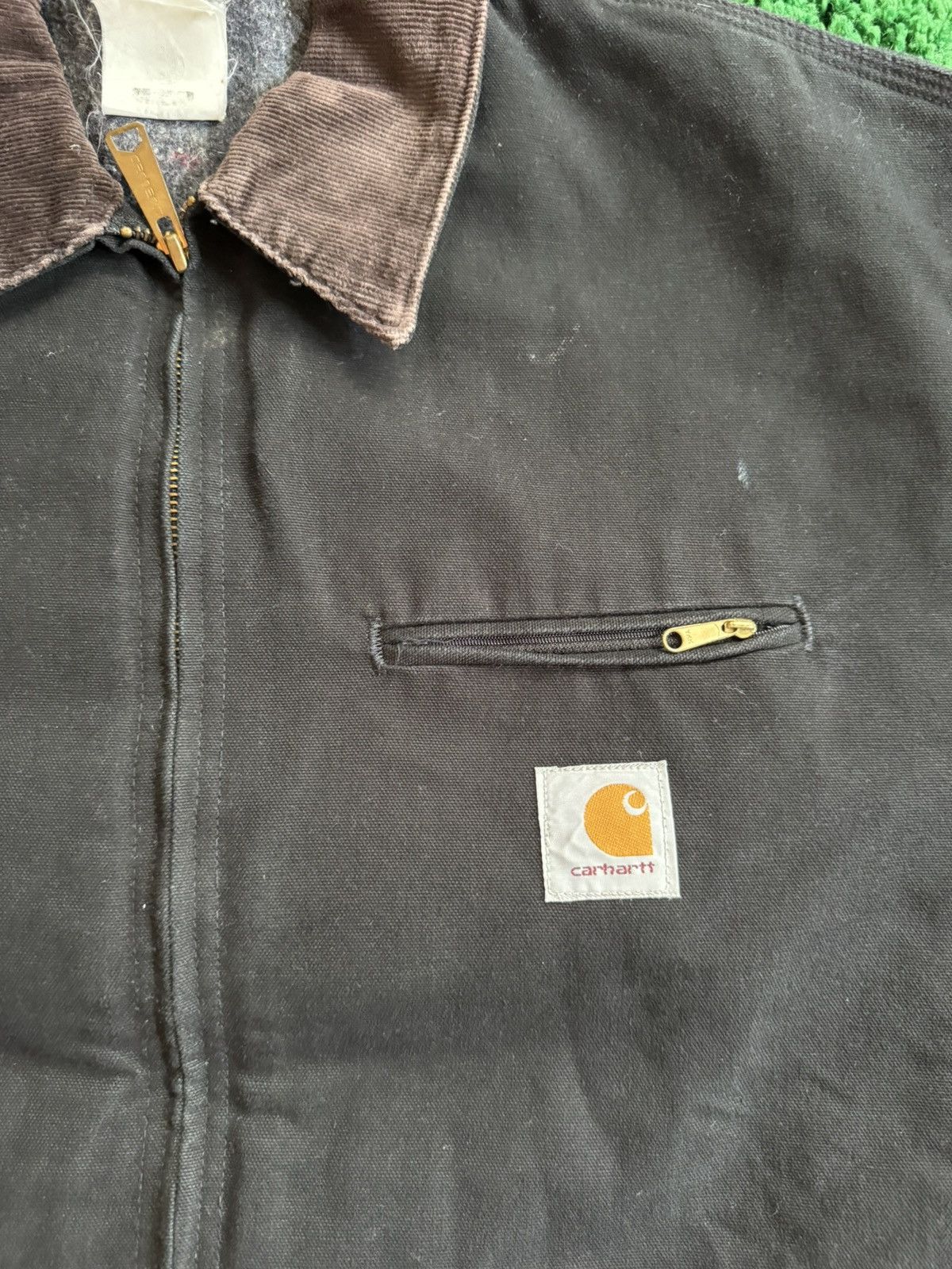 Carhartt Vintage Carhartt Detroit Jacket J01BLK Size US XXL / EU 58 / 5 - 2 Thumbnail