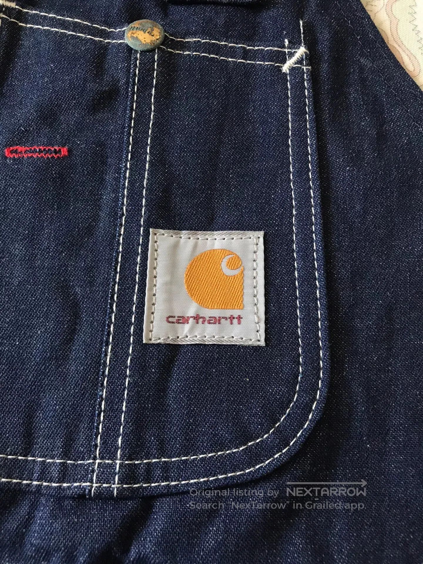 Carhartt Carhartt R08 Denim Overalls USA Made. Size US 38 / EU 54 - 5 Thumbnail