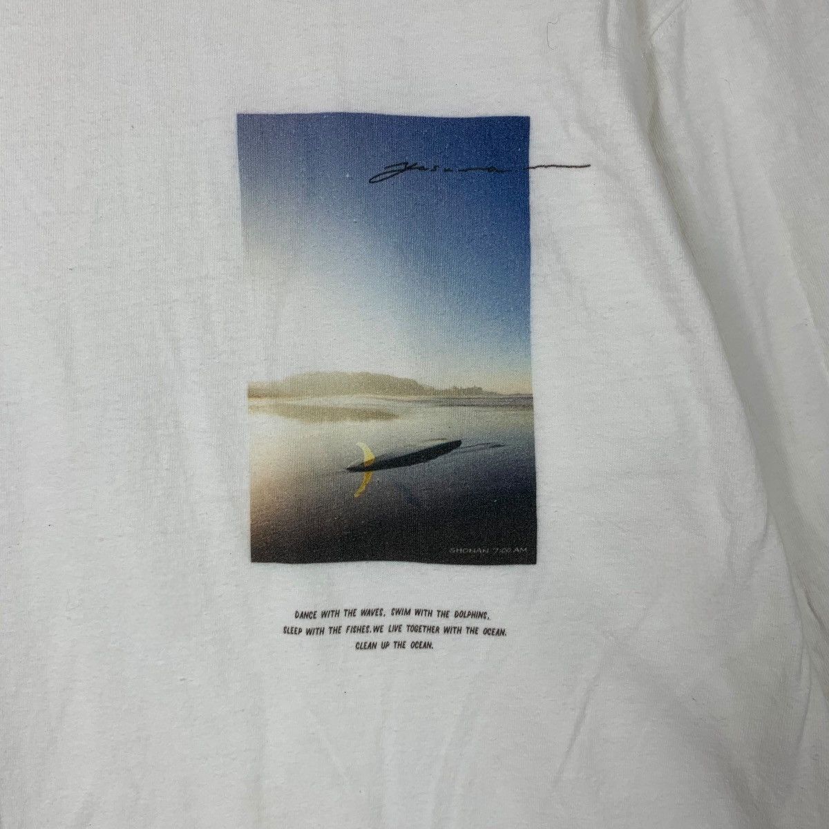 Vintage BAYFLOW x SURFRIDER FOUNDATION Fotofolio Tee Shirt Top Size M / US 6-8 / IT 42-44 - 4 Thumbnail