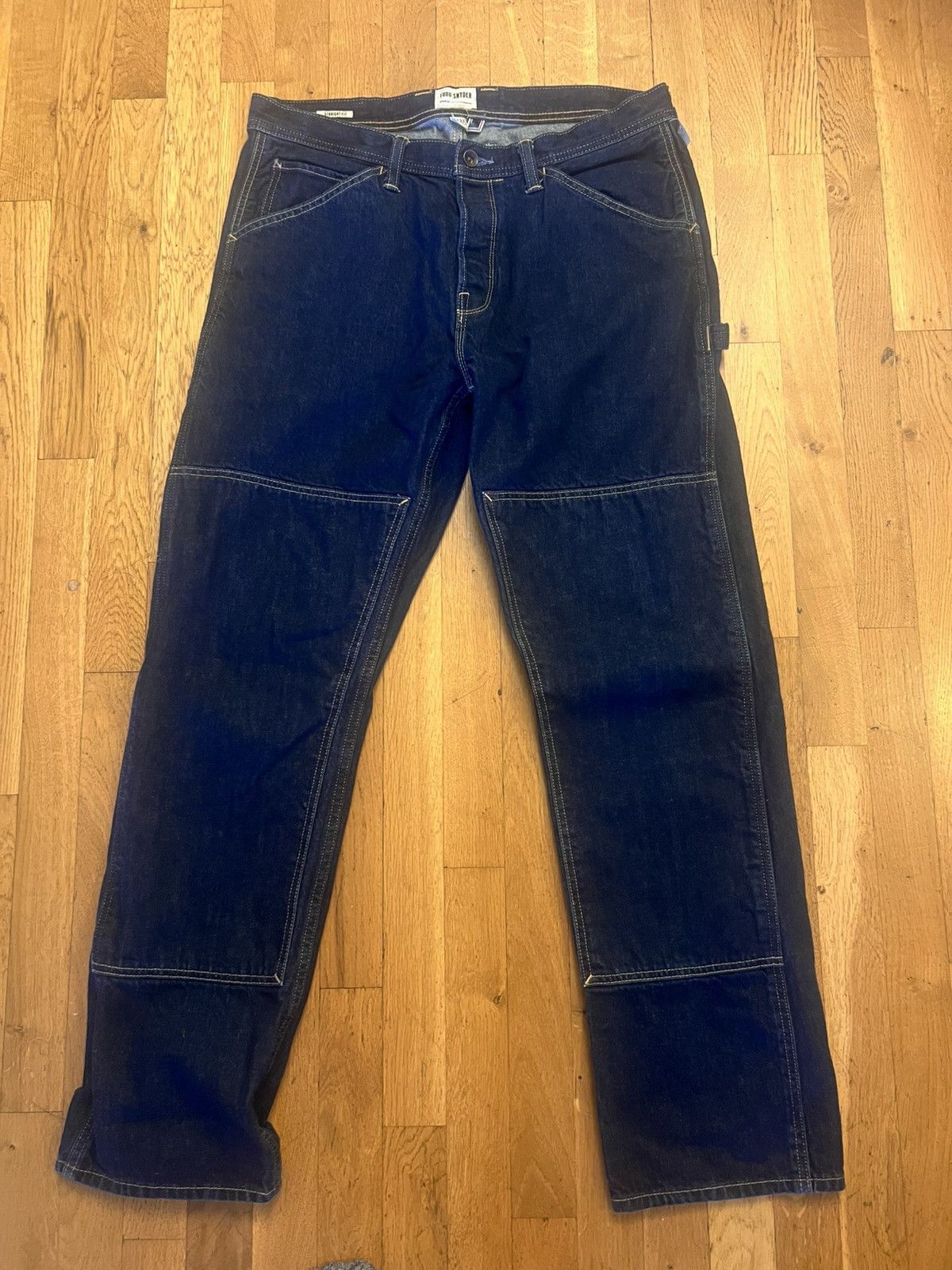 Todd snyder carpenter double knee jeans 33x32