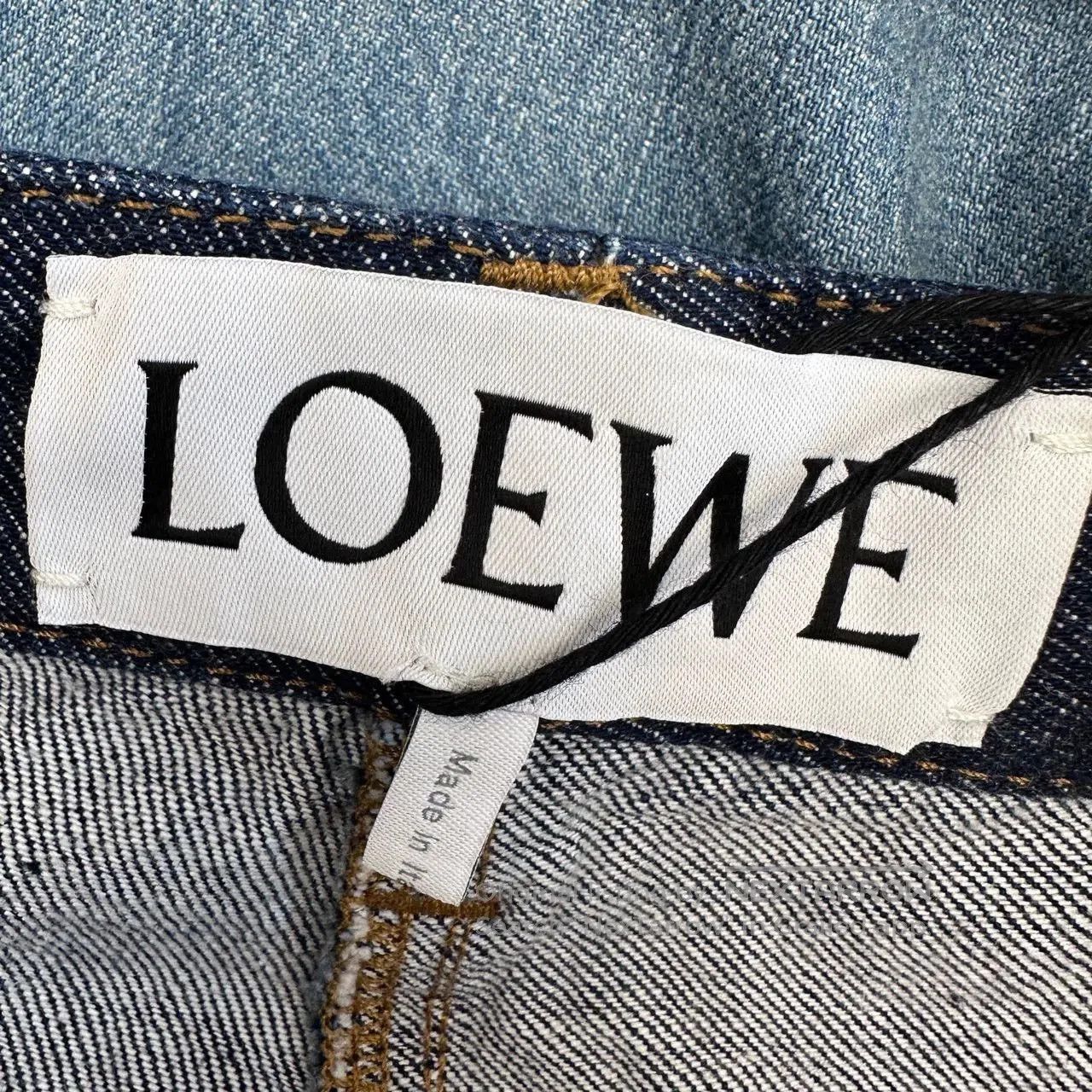 Loewe LOEWE Patchwork Washed Denim Jeans 36. Size US 36 / EU 52 - 5 Thumbnail