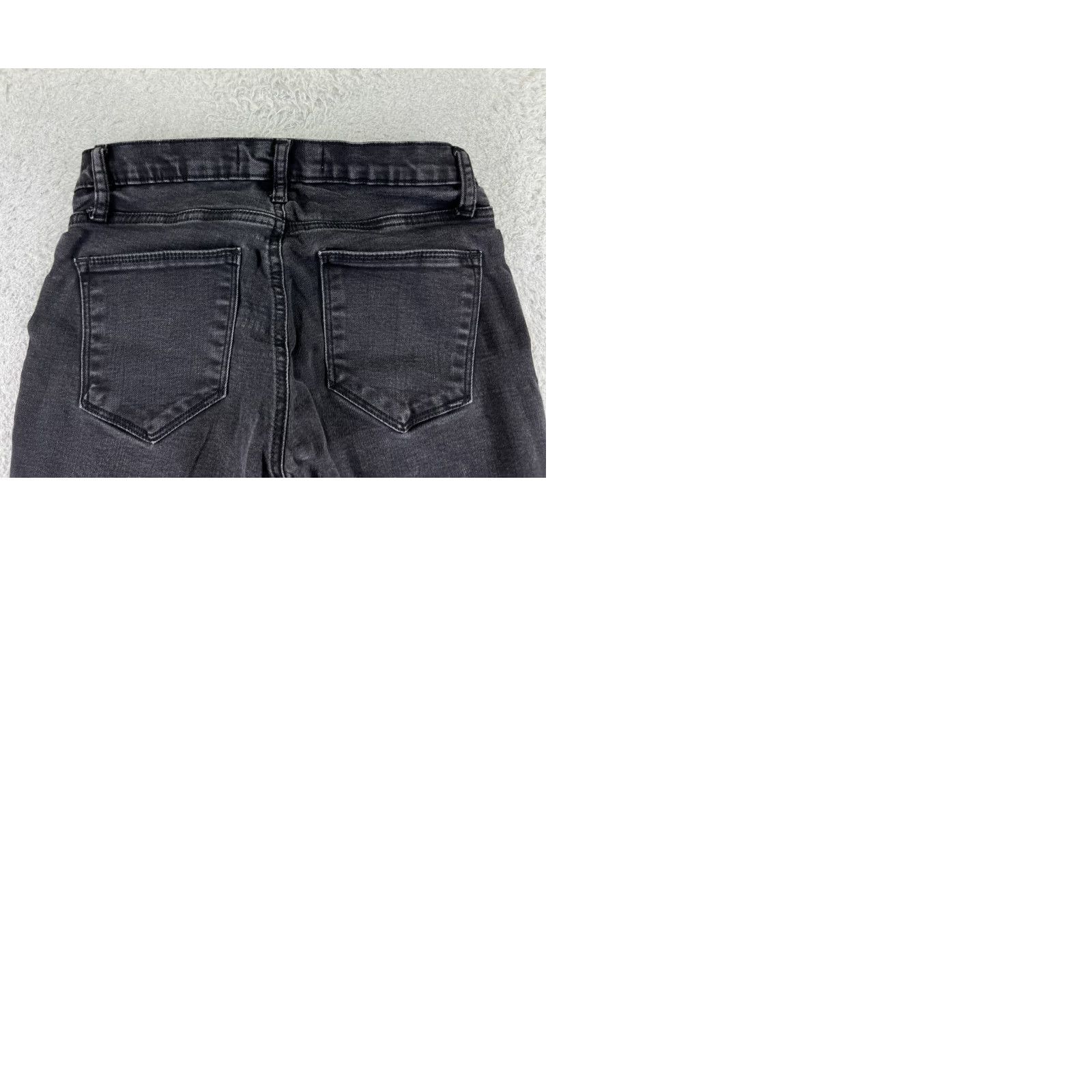 Gap GAP Jeans Women 6 Black Denim Jegging Stretch Mid 25x27 Classic 5-Pocket City 1969 Womens Jeans Size 28" / US 6 / IT 42 - 10 Thumbnail
