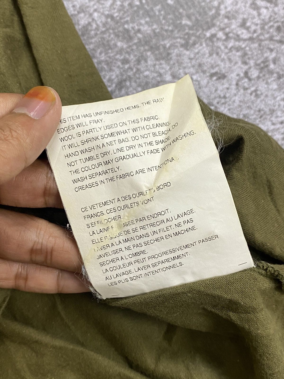 Comme des Garcons Homme Plus AD2009 Reconstructed knit pocket tee Size US M / EU 48-50 / 2 - 9 Thumbnail