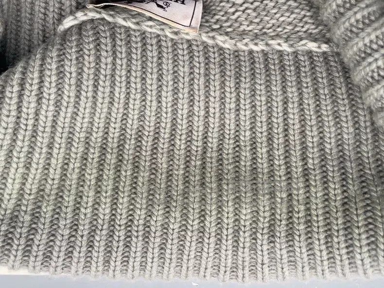 Hermes Hermes Gray Sweater Size XL / US 12-14 / IT 48-50 - 7 Thumbnail