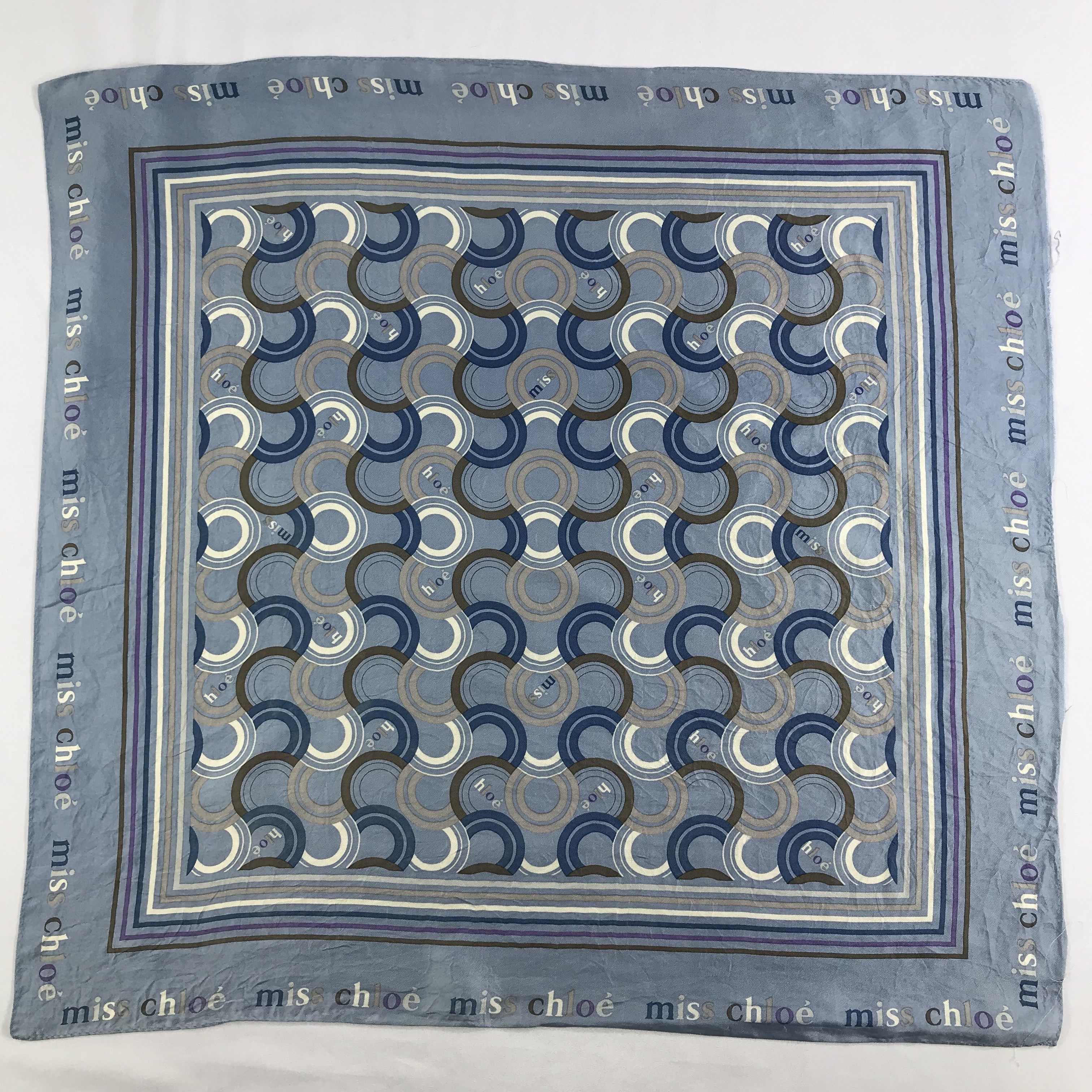 Vintage Chloe Silk Scarf - S2636