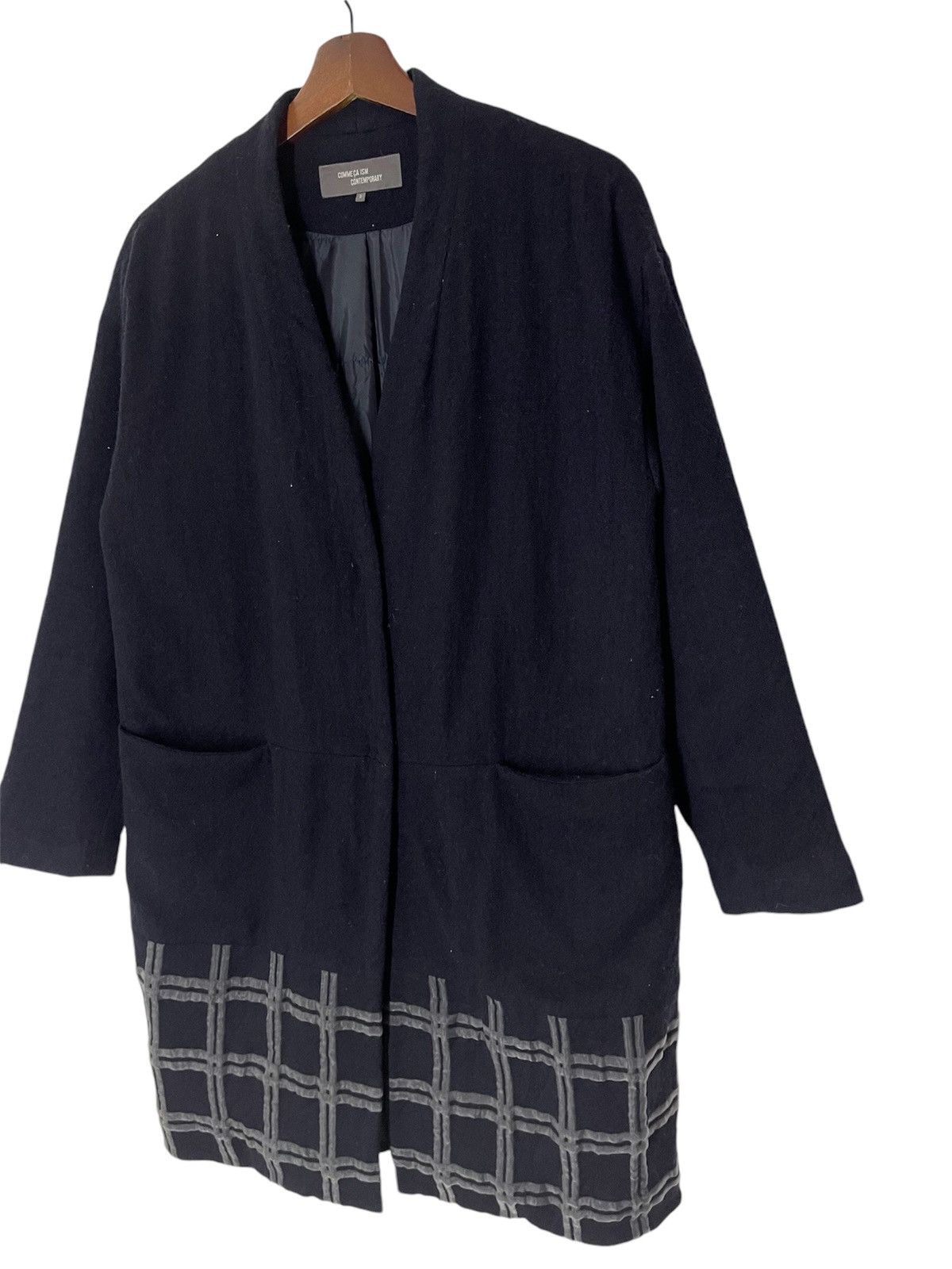 Comme des Garcons × Japanese Brand AVANT GARDE FASHION WOOL LONG COAT CDG Size M / US 6-8 / IT 42-44 - 1 Thumbnail