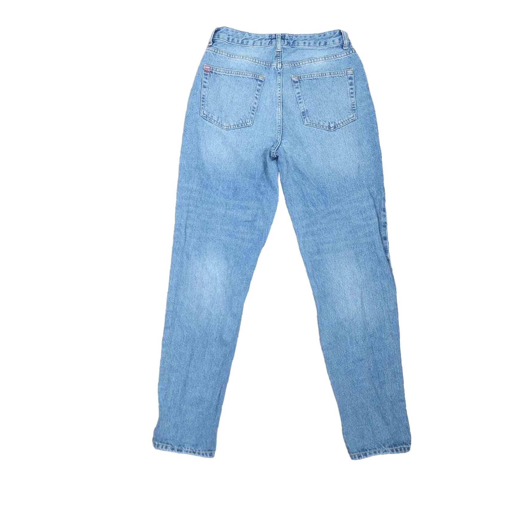 Bdg BDG Urban Outfitters Jeans Mom High Rise Light Wash Blue 28 Womens 90s Style Regular Rise 12 Inseam 30 Size 28" / US 6 / IT 42 - 3 Thumbnail