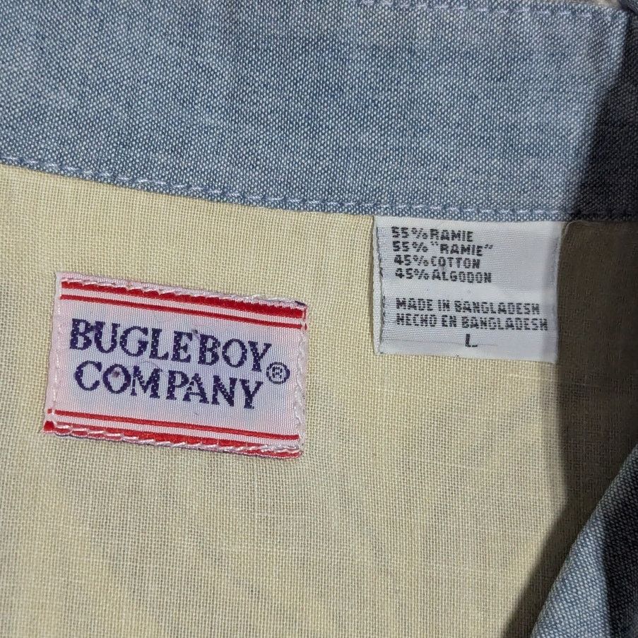 Bugle Boy Vintage Bugle Boy Tropical Hawaiian Button Down Shirt Top Size US L / EU 52-54 / 3 - 3 Thumbnail