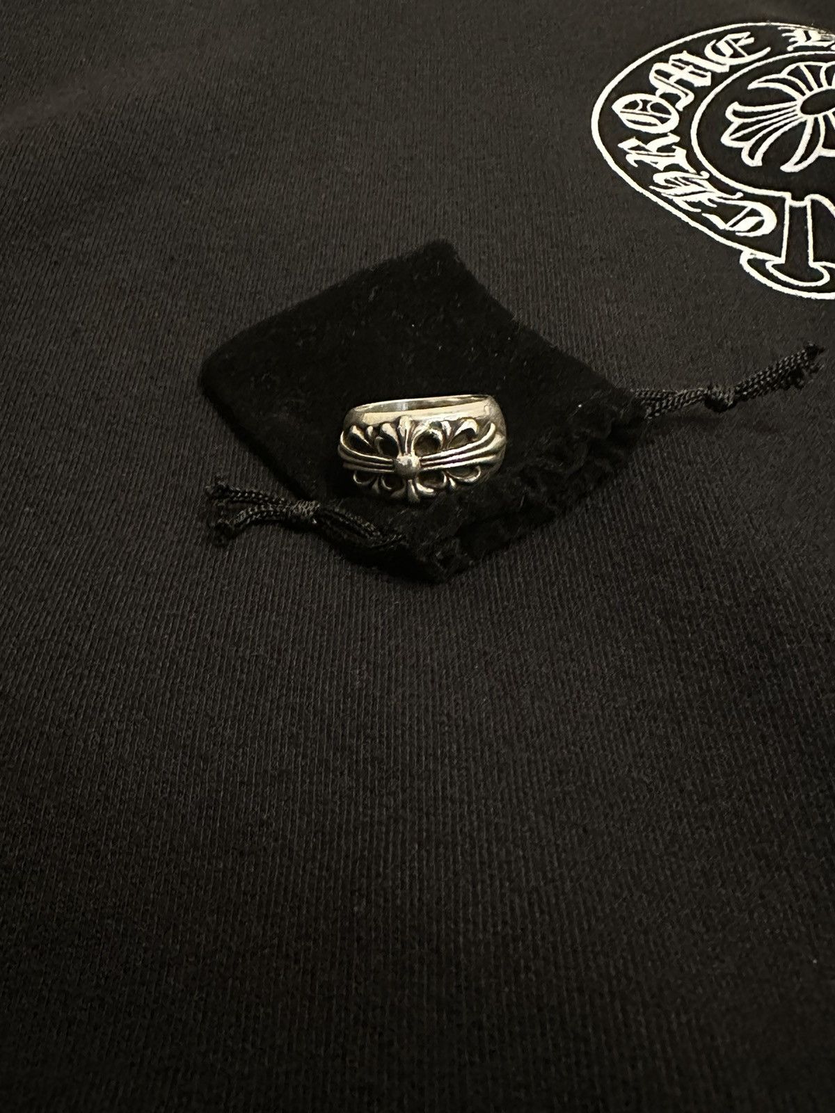 Chrome Hearts Chrome Hearts Floral Cross Ring Size ONE SIZE - 5 Thumbnail