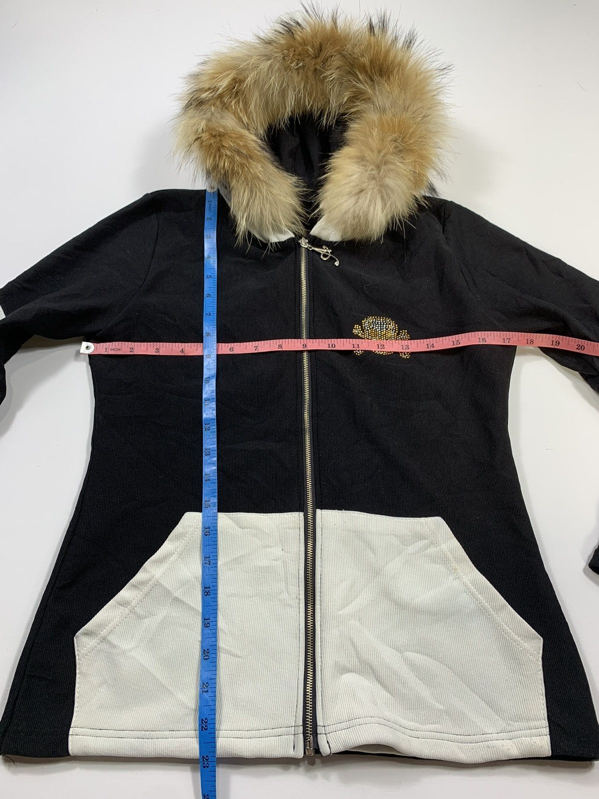 Beauty Beast × Hysteric Glamour × Japanese Brand Undefined Japan Faux Fur Hoodie Skull Double Layers Size US S / EU 44-46 / 1 - 3 Thumbnail