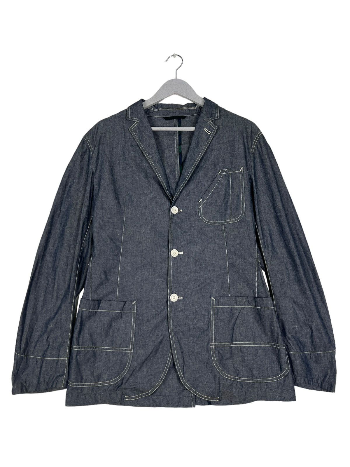 United Arrows 🔥 GREEN LABEL RELAXING UNITED ARROWS CHORE JACKET Size US L / EU 52-54 / 3 - 2 Thumbnail