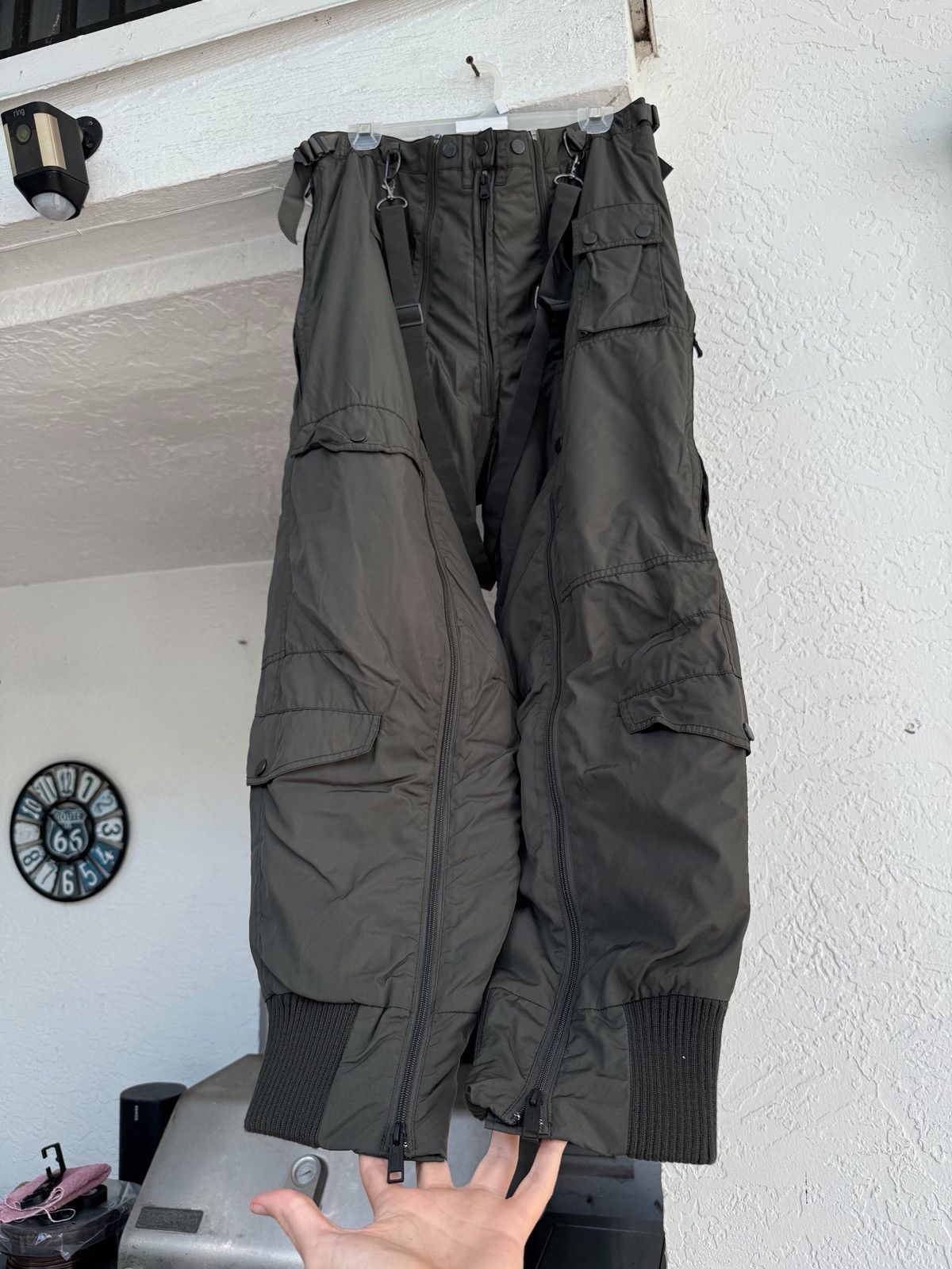 Kith Kith NYC Astor Flight Suspender Pants Olive XL Baggy Size US 36 / EU 52 - 3 Thumbnail
