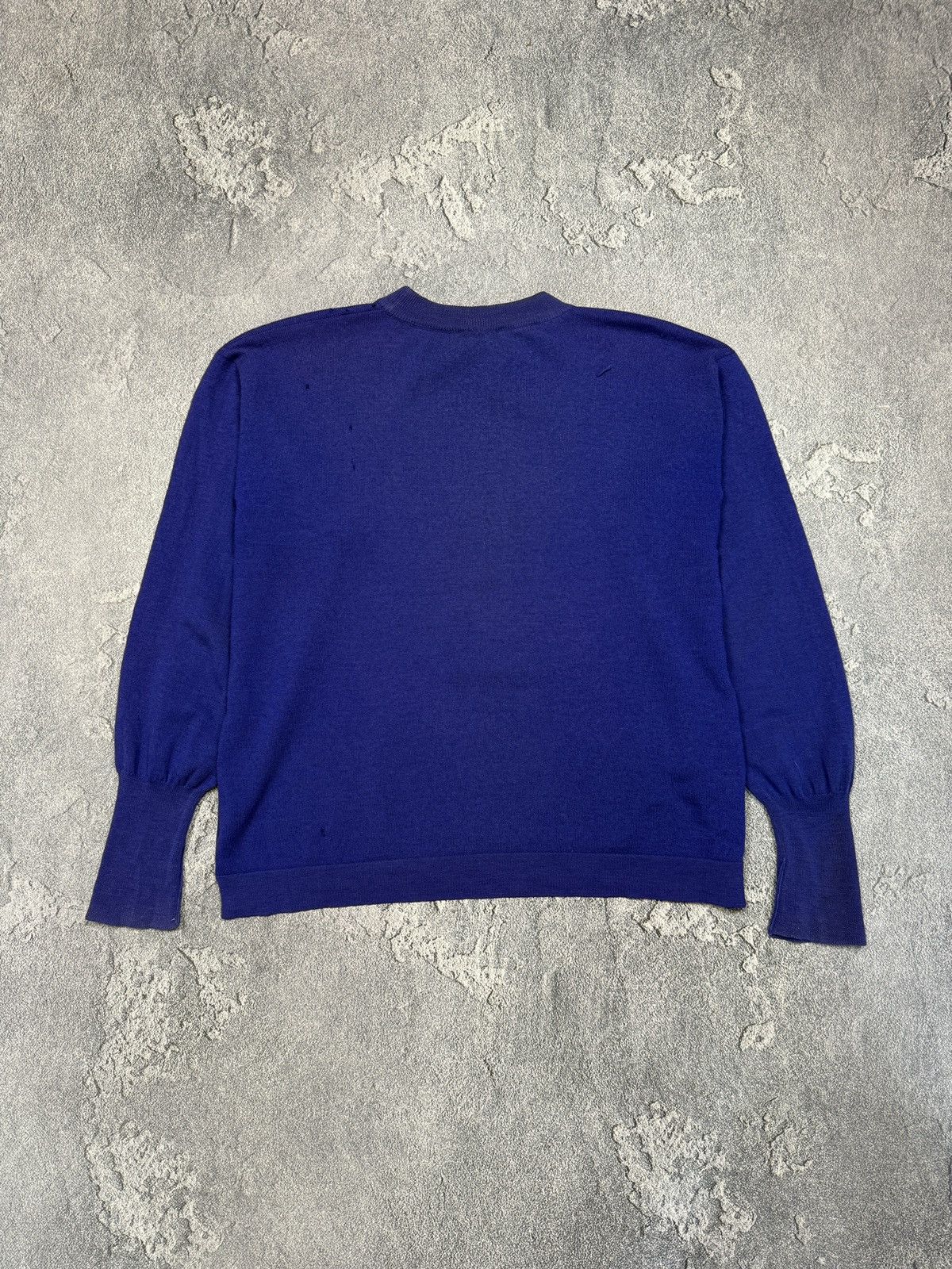 Jil Sander Distressed Wool Jil Sander Sweater Made In Italy Size XL / US 12-14 / IT 48-50 - 2 Thumbnail