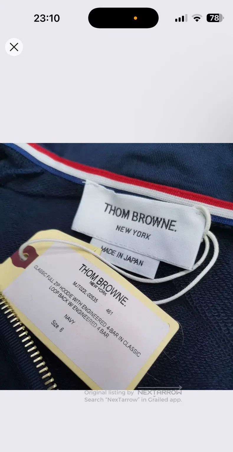 Thom Browne Thom Browne size 6 Blue jacket Size US XXL / EU 58 / 5 - 4 Thumbnail