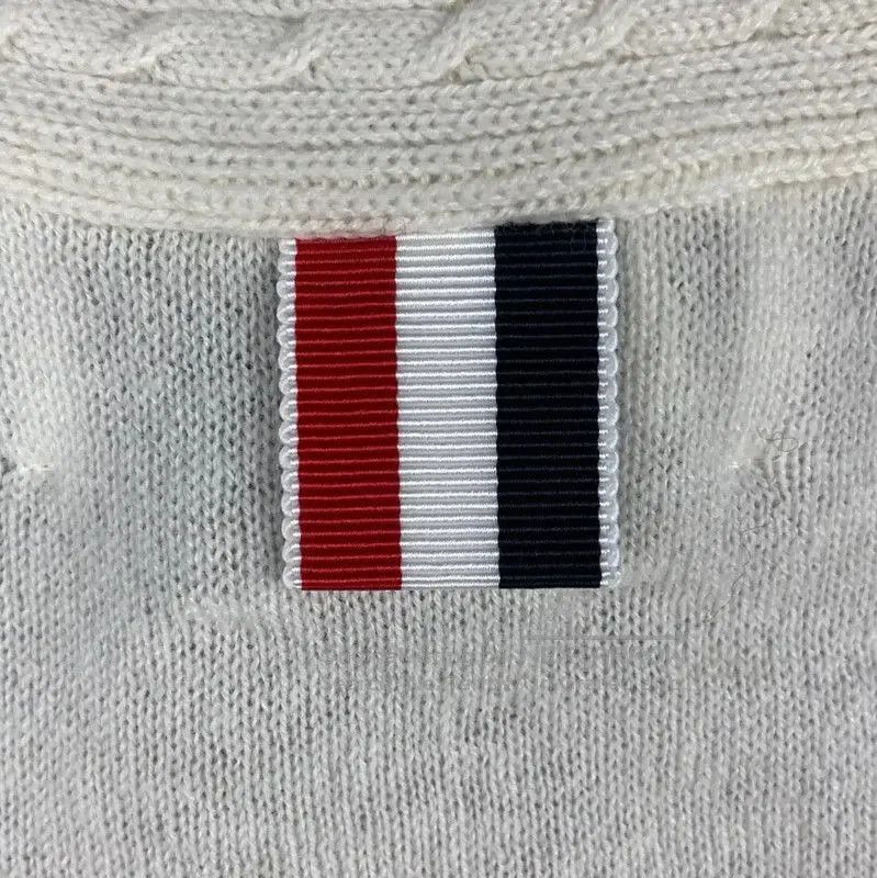 Thom Browne Thom Browne Women’s Cream Cashmere Pullover Sweater . Size S / US 4 / IT 40 - 3 Thumbnail