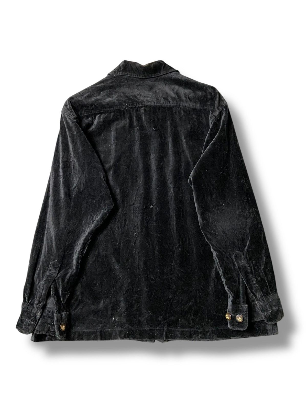 Japanese Brand Lucky Strike Original Velvet Zip Up Jacket (169) Size US L / EU 52-54 / 3 - 4 Thumbnail