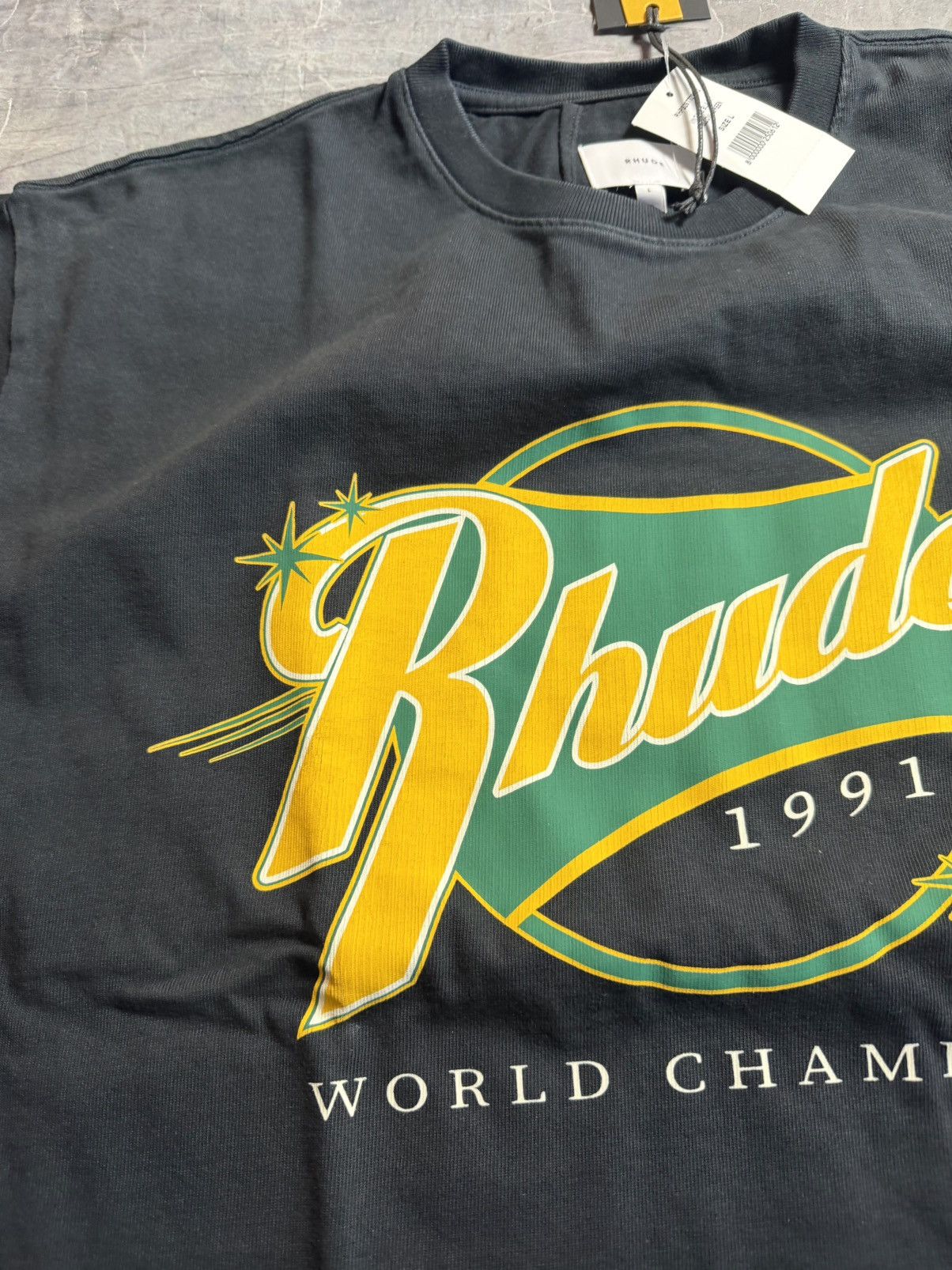 Rhude Rhude World Champion Logo T-Shirt Size US L / EU 52-54 / 3 - 2 Thumbnail