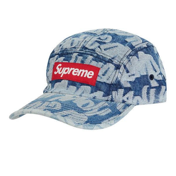 Supreme Fat Tip Jacquard Denim Crusher SS 22 - Small/M - Black