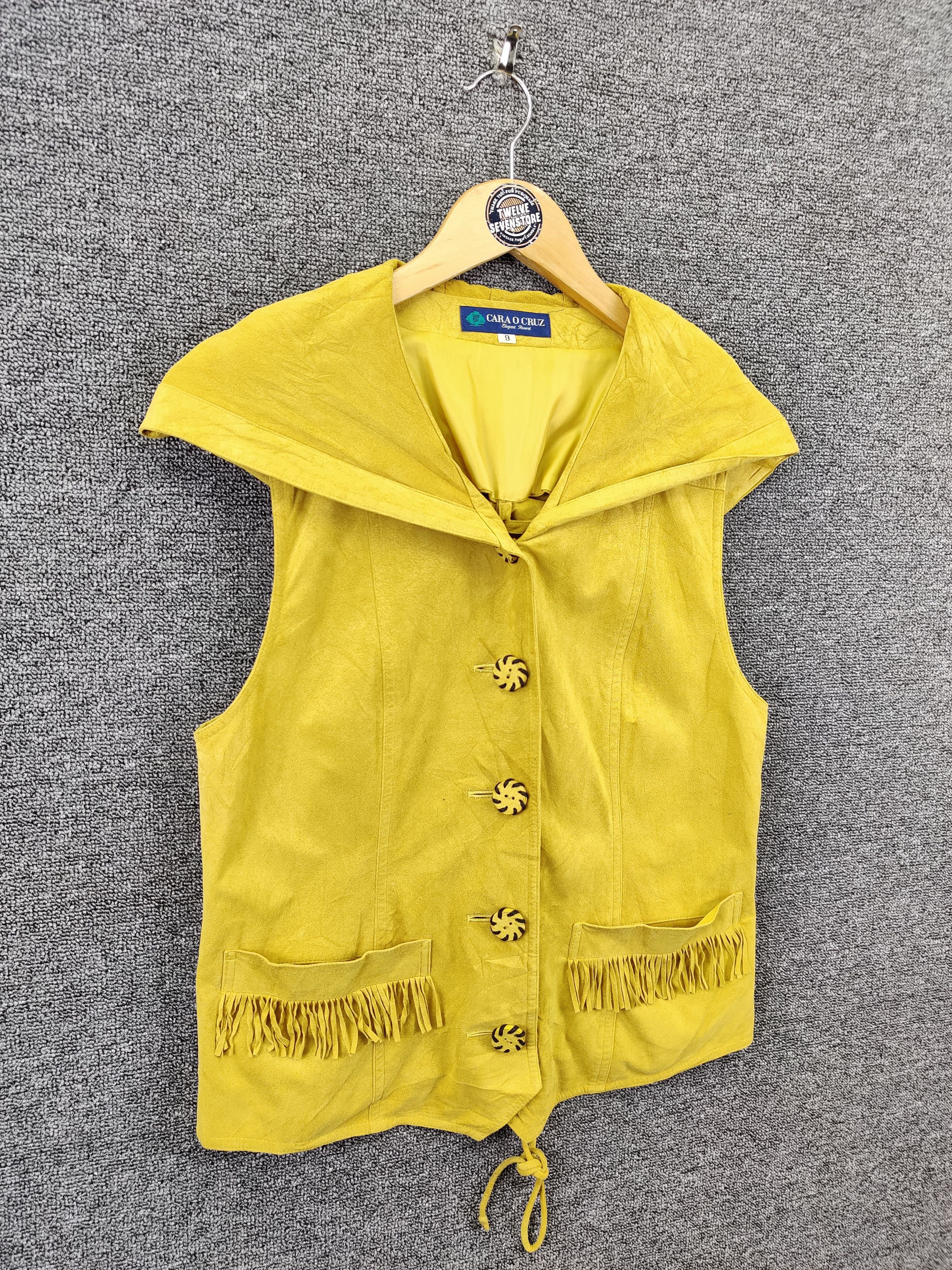 Japanese Brand Vintage Cara O Cruz Button Up Vest Size US S / EU 44-46 / 1 - 5 Thumbnail