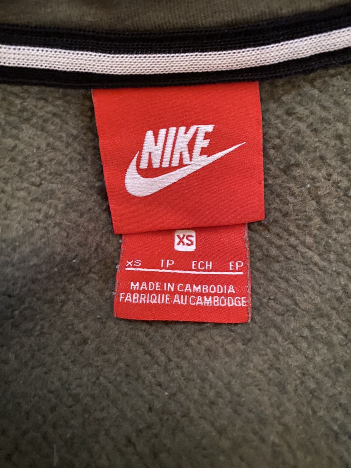 Nike Nike Air Hoodie - Dark Green - Small - Good Condition Size US S / EU 44-46 / 1 - 9 Thumbnail