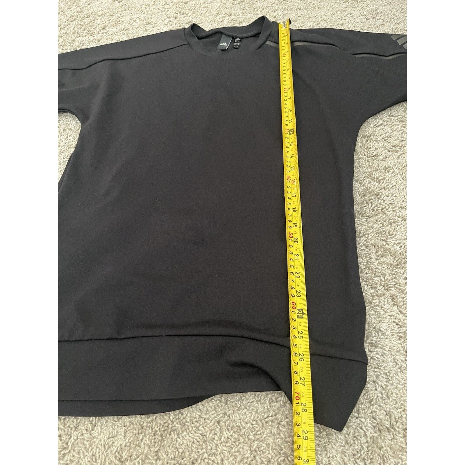 Adidas Adidas M Black Athletic Training Cycling Rear Zip Pocket Size US M / EU 48-50 / 2 - 7 Thumbnail