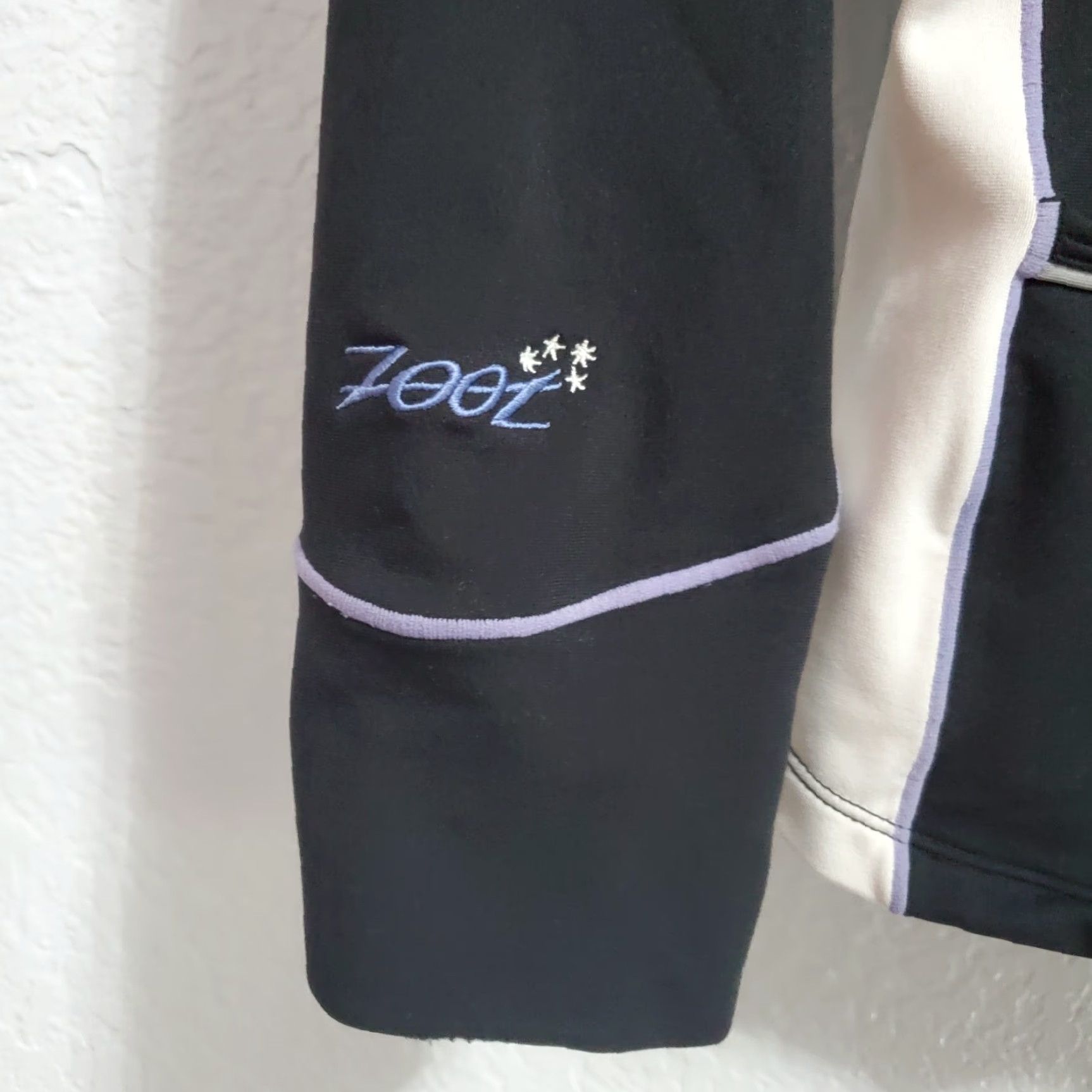 Vintage Zoot 1/2 Zip Pullover Women XL Black Pockets Performance Running Cycling Pullover Long Sleeve Mock Neck Activewear Outdoor Sports Women's XL Black Size XL / US 12-14 / IT 48-50 - 6 Thumbnail