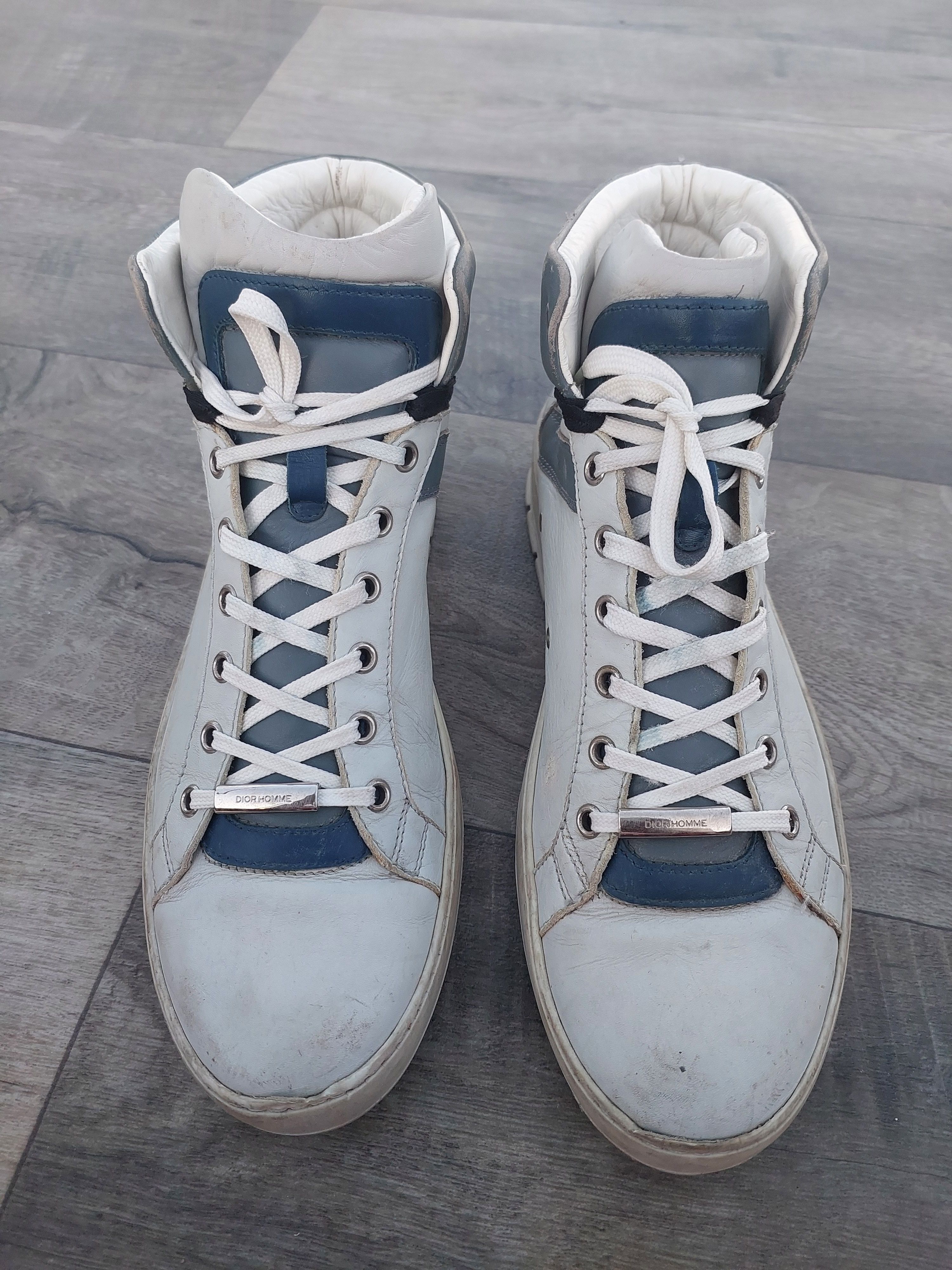 Dior Dior Leather high trainers Size US 9.5 / EU 42-43 - 1 Thumbnail
