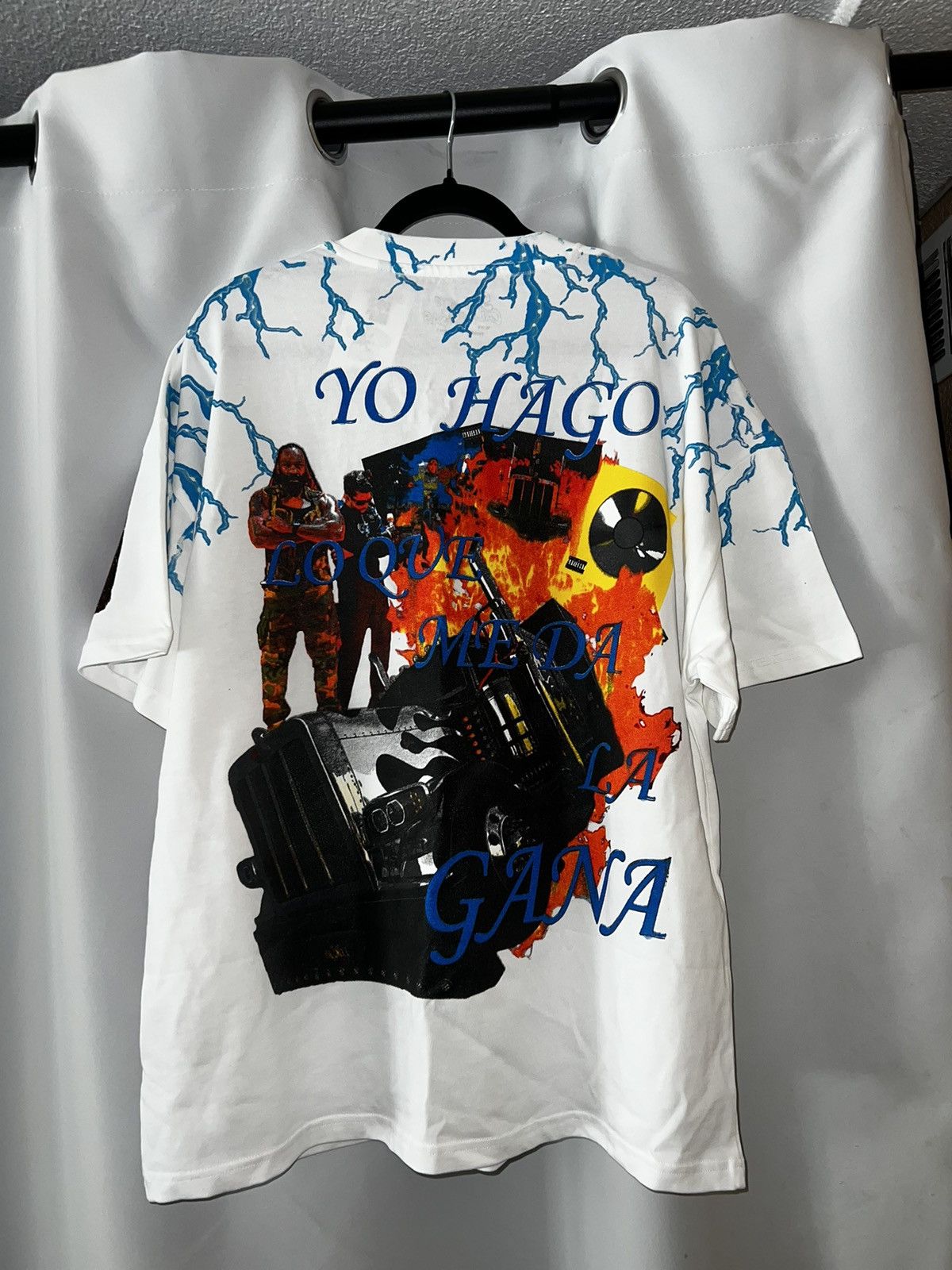 Sergio Calabasas Sergio Calabasas Bad Bunny Tee Size US M / EU 48-50 / 2 - 2 Thumbnail