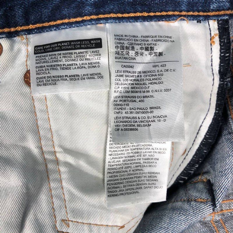 Levi's × Vintage Vintage Levis 503 Distressed Denim Size US 29 - 11 Thumbnail