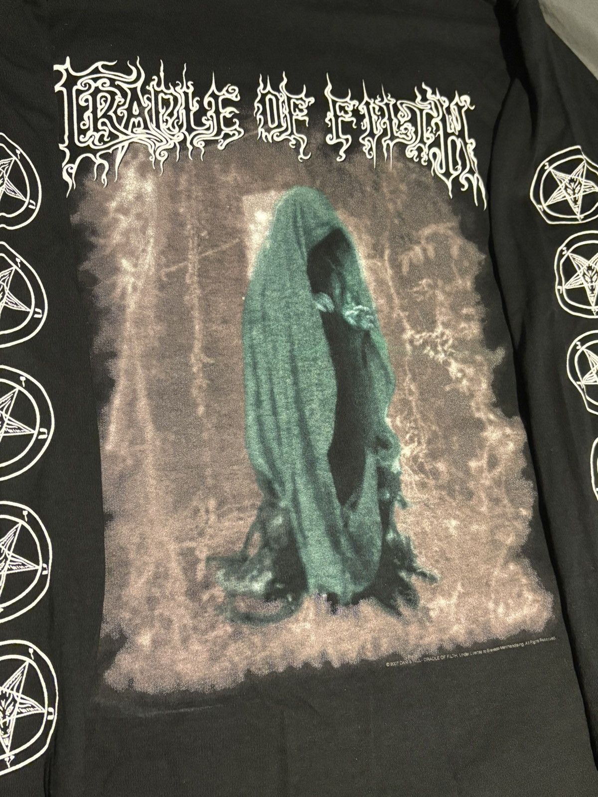 Band Tees Vintage Cradle of Filth Old School Wizardy Long Sleeve Shirt Size US M / EU 48-50 / 2 - 2 Thumbnail