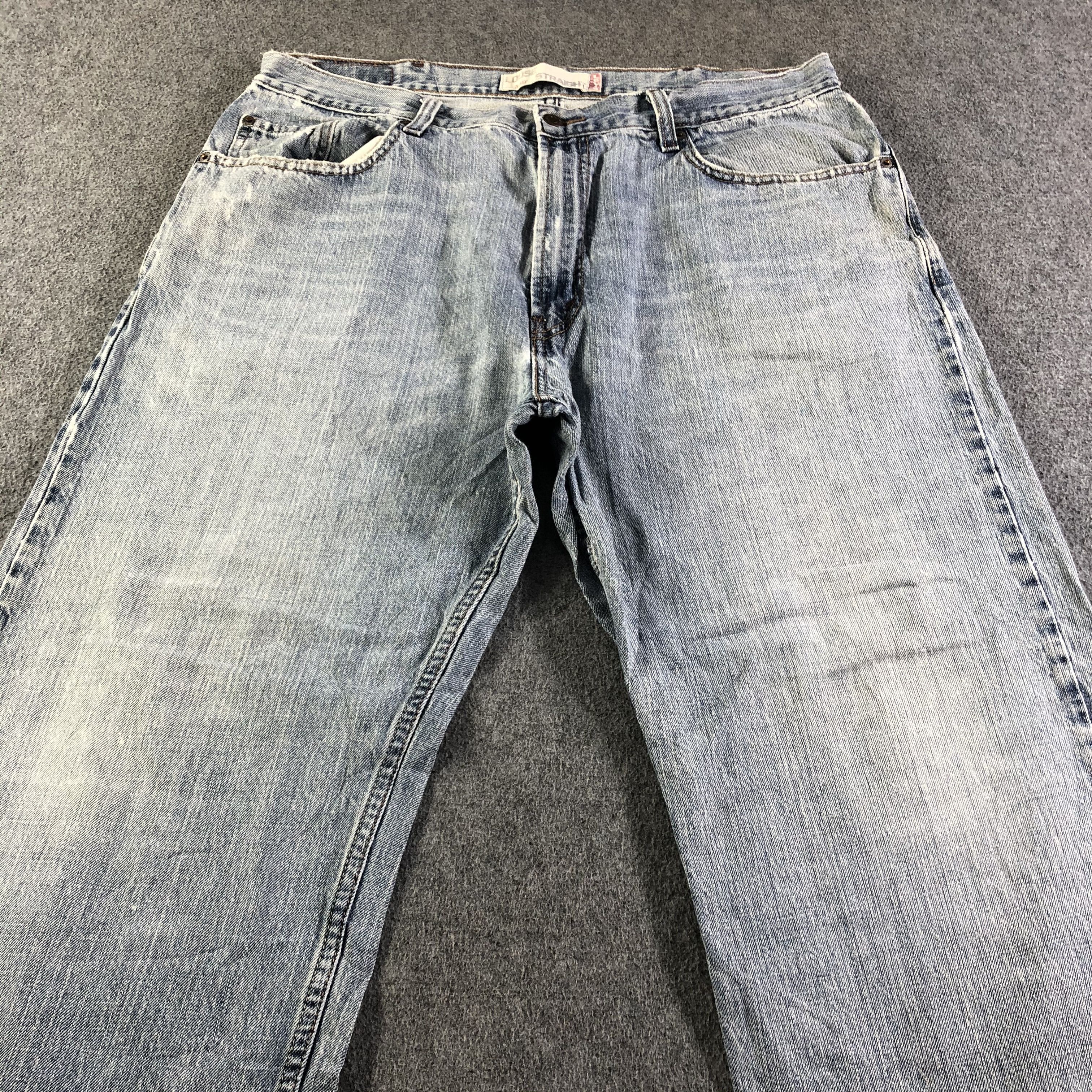 Levi's Vintage Light Wash Levis 569 Jeans-J4506 Size US 38 / EU 54 - 3 Thumbnail